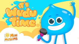 Muslim Songs For Kids 💦 Its Wudu Time ☀️ RaefMusic amp MiniMuslims  Learn How To Make Wudu [upl. by Aizirtap]