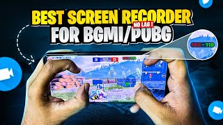 BEST SCREEN RECORDER FOR ANDROID  BGMI amp PUBG 🔥 NO LAG SCREEN RECORDER FOR BGMI  SamNea Gaming [upl. by Jesus971]