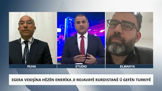 Rojeva Welat  Egera vekişîna hêzên Emerîka ji Rojavayê Kurdistanê û gefên Turkiyê [upl. by Lora499]