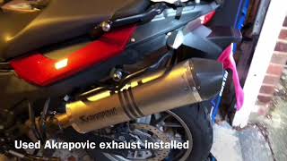 BMW F700GS Akrapovic Exhaust [upl. by Notla]