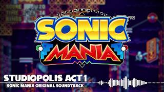 Sonic Mania OST  Studiopolis Act 1 [upl. by Cnahc]