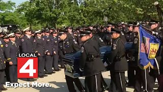 Community gathers for final farewell to police officer Mohamed Said [upl. by Peppi874]