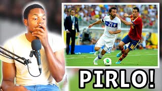 Andrea Pirlo The Best Of The Maestro Ever  UK🇬🇧Reaction [upl. by Florenza]