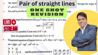 Pair of straight lines class 12 one shot revision trigonometricfunctions class12maths class12th [upl. by Llerad]