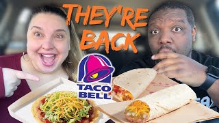 We Tried Taco Bells New Decade Menu Food Review [upl. by Massab]