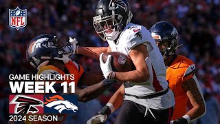 Atlanta Falcons vs Denver Broncos Game Highlights  NFL 2024 Season Week 11 [upl. by Nedyaj]