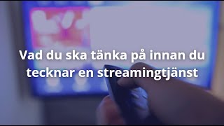 Streamingtjänst bäst i test 2024 Köpguide [upl. by Alec]