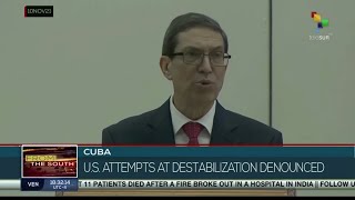 FTS 1830 1011 Cuba exposes US attempts at destabilization [upl. by Irolav873]