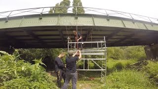 Messgestützer Ermüdungsnachweis der Brücke Ruppertsmühle in Sinn [upl. by Hawken]