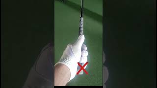 HOW TO GRIP THE GOLF CLUB  Left Hand Hold shorts [upl. by Arretak801]