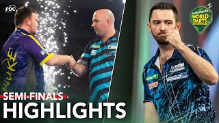 THE FINAL IS SET 🏆 SemiFinal Highlights  202324 Paddy Power World Darts Championship [upl. by Greenman]