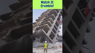 Explosive Building Demolition Watch It Crumble [upl. by Goodkin]