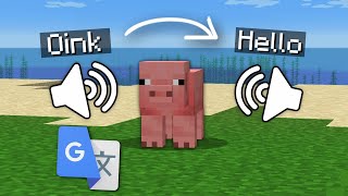 I Put Every Minecraft Sound Through Google Translate 100 Times [upl. by Crawley258]