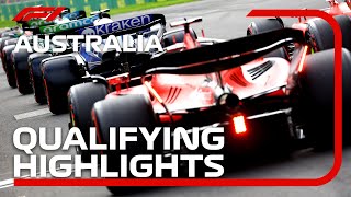 Qualifying Highlights  2023 Australian Grand Prix [upl. by Sammons]