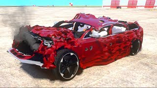 GTA 4 Crash Testing Real Car Mods [upl. by Haimrej]