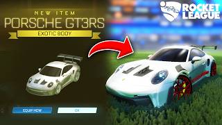 NEW PORSCHE GT3 RS IN ROCKET LEAGUE [upl. by Chapnick]