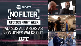 No Filter UFC 309 🗽 Access All Areas On Fight Week Ahead of Jon Jones vs Stipe Miocic 😮‍💨 [upl. by Garrison102]