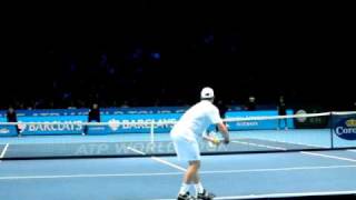 ロディック  サービス  ATP World Tour Finals 2010 [upl. by Kilbride]