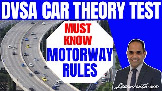 How to Pass 🥳 Car Theory TestLearn Chapter 9 Must Know Motorway Rules ghalibsenglishschool [upl. by Homere276]