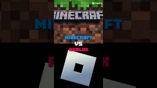 Minecraft vs roblox [upl. by Eibbob426]