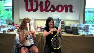 Wilson Tennis Pro Overgrip Challenge with Petra Kvitova [upl. by Thursby]