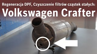 Regeneracja DPF Czyszczenie filtrów cząstek stałych Volkswagen Crafter 25 TDI 109 KM 2011 [upl. by Bibeau714]