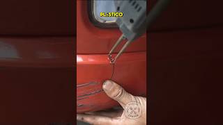 Como Reparar Piezas Plasticas soldadora de plastico mecanicaautomotriz mecanicas tips [upl. by Eillime]