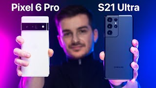 Pixel 6 Pro vs S21 Ultra – ULTIMATE Camera Comparison [upl. by Anuahsed]