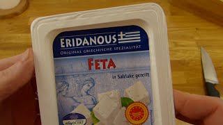 Lidl  Eridanous Feta Cheese 200g [upl. by Mcdermott]