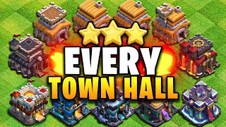 Easiest Strategies for EVERY Town Hall in Clash of Clans [upl. by Aveer]