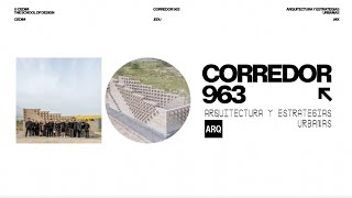 CORREDOR 963 [upl. by Liauqram]