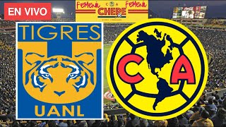 TIGRES FEMENIL VS AMÉRICA FEMENIL EN VIVO JUEGO DE VUELTA SEMIFINAL [upl. by Therine644]