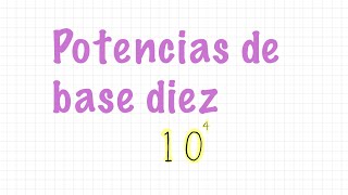 Potencias de base 10 Notación desarrollada Ejercicios Aprende en casa [upl. by Columbine522]