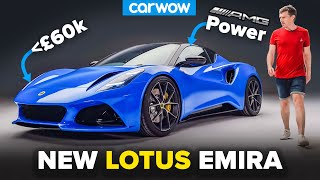 New Lotus Emira  the amazing 14 price Ferrari 488 Pista [upl. by Enasus]