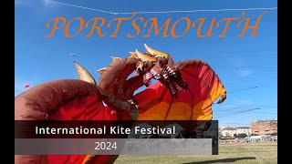 Portsmouth International Kite Festival 2024 [upl. by Rehotsirk349]