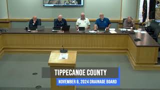 Tippecanoe County Drainage Board [upl. by Sirdna220]