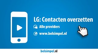 Tips amp Tricks  LG Contacten Overzetten [upl. by Aicyle]