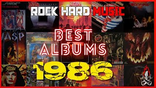 Best Rock And Metal Albums From 1986 [upl. by Aima]