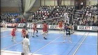 Noliko Maaseik  Trudo Zonhoven  Belgian volleyball League 1995  1996 [upl. by Kennett927]