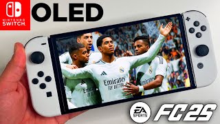 EA Sports FC 25 Gameplay OLED Nintendo Switch  FC 25 [upl. by Akenat758]