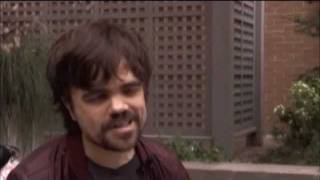 Peter Dinklage Interview for Tribute  The Station Agent Penelope Underdog [upl. by Annor]