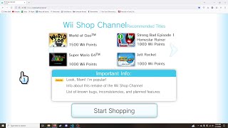 I Remade the Wii Shop Channel as a Website [upl. by Engedi]