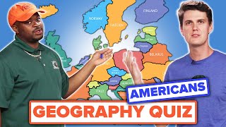 Americans Try To Label A Map of Europe [upl. by Eelsha180]