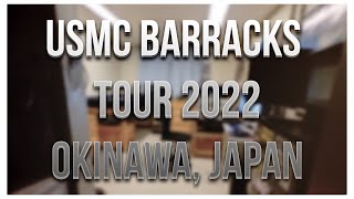 USMC Barracks Room Tour 2022 Okinawa Japan [upl. by Aicenod]