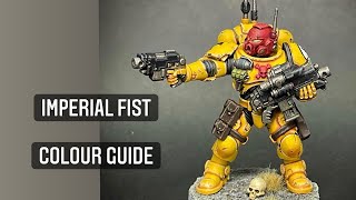 Imperial Fist  Primaris Infiltrator Sergeant  colours in description warhammer warhammer40k [upl. by Chassin]