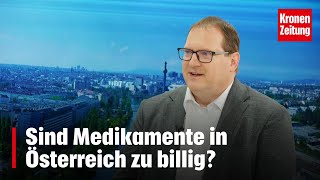 Sind Medikamente in Österreich zu billig  kronetv NACHGEFRAGT [upl. by Adnilema]