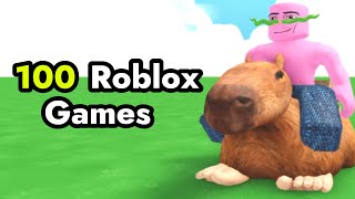 100 Roblox Games to Play When Youre Bored [upl. by Medin]