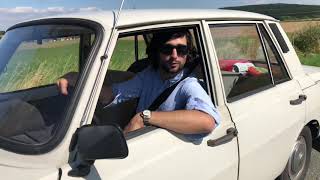 My WARTBURG driving Experience  2 stroke  3 cylinder  column shifter [upl. by Shrier]