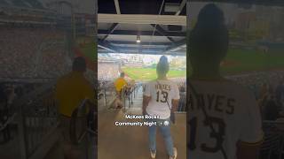 McKees Rocks Community Night ✨⚾️ dalisha412 mckeesrocks pittsburgh pirates baseball [upl. by Nivlen]