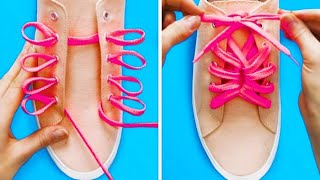 20 INCROYABLES MANIÈRES DE LACER TES CHAUSSURES [upl. by Rehc390]